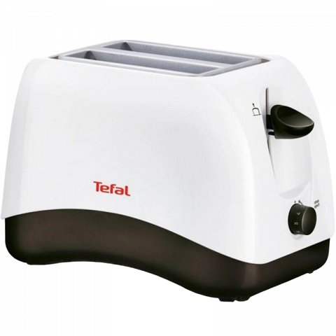 Prajitoare de paine - Toster Tefal TT130130, 870W, Alb