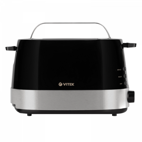 Toster VITEK VT-1584, 850W, Negru/Inox [3]