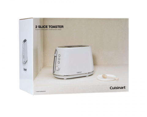 Тостер Cuisinart СPT780WE, 1000Вт, Белый/Металл, Цифровой дисплей [1]