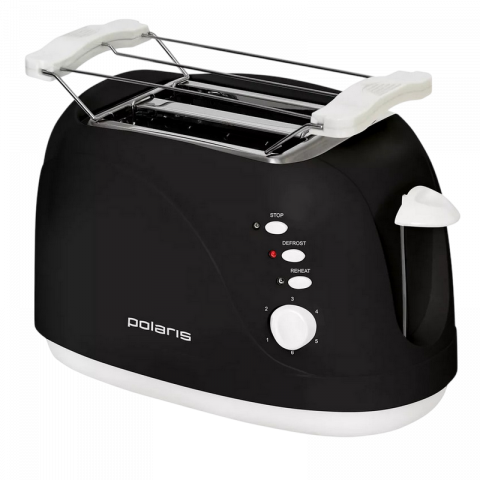 Electrocasnice bucatarie - Toster Polaris PET 0702L, 750W, Negru