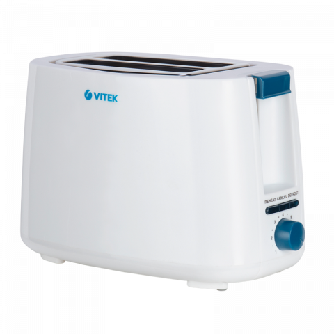 Electrocasnice - Toster VITEK VT-1577, 750W, Negru/Inox