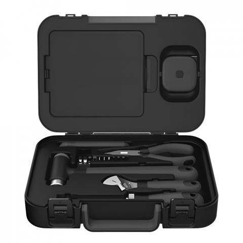 Instrumente si Scule - MIIIW Portable Home Tool Kit 6+2, Black
