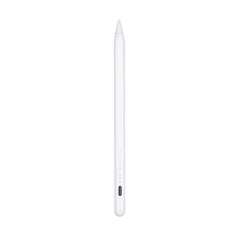 Tablete - Tucano Stylus Pen Active Magnetic for iPad 7/8/9/10th gen | Air 10.9 4/5th gen | Pro 11 3/4th gen | Pro 12.9 5/6th gen | iPad Mini, White