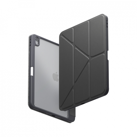 Tablete - Uniq Tablet Case New iPad Air 11 (2024) Moven, Charcoal Grey