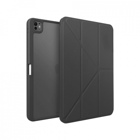 Tablete - Uniq Tablet Case New iPad Pro 13 (2024) Moven, Charcoal Grey