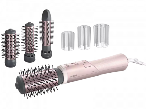 Perii de coafat - Uscător de păr cu perie rotativă Philips BHA735/00