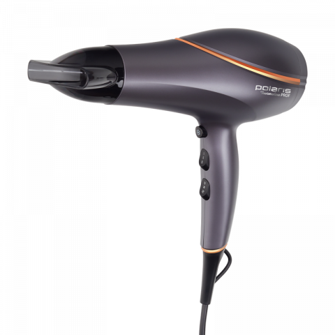 Uscatoare de par - Uscător de păr Polaris PHD2290Ti Grafit/Roz/Auriu