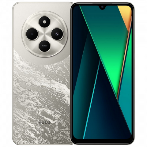 Xiaomi Poco C75 8/256GB EU Gold Diagonala ecranului: 6,88 ", Rezolutia ecranului: 720 x 1640, Max. Rezoluția camerei: 50 MP, Cameră frontală: 13 MP, Capacitate acumulator: 5160 mAh, Chipset: Mediatek Helio G81 Ultra, Platformă software: Android, HyperOS, [0]