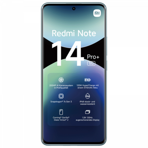 Телефон Xiaomi Redmi Note 14 Pro Plus 5G 12/512ГБ EU Frost Blue Диагональ экрана: 6,67 ", Разрешение экрана: 2712x1220, Макс. разрешение камеры: 200 MP, Фронтальная камера: 20 MP, Ёмкость аккумулятора: 5110 mAh, Чипсет: Qualcomm SM7635 Snapdragon 7s Gen 3, Программная платформа: Android, HyperOS, Степень защиты: IP68 пыле/водостойкий, [1]