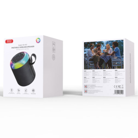 XO F67 LED Dazzle Speaker black [3]