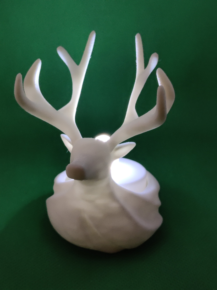 Suport de lumânare REN + lumânare LED [2]