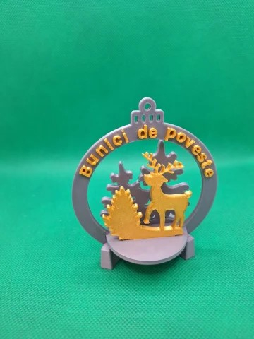 Decorațiune 3D de Crăciun „Bunici de poveste” [3]