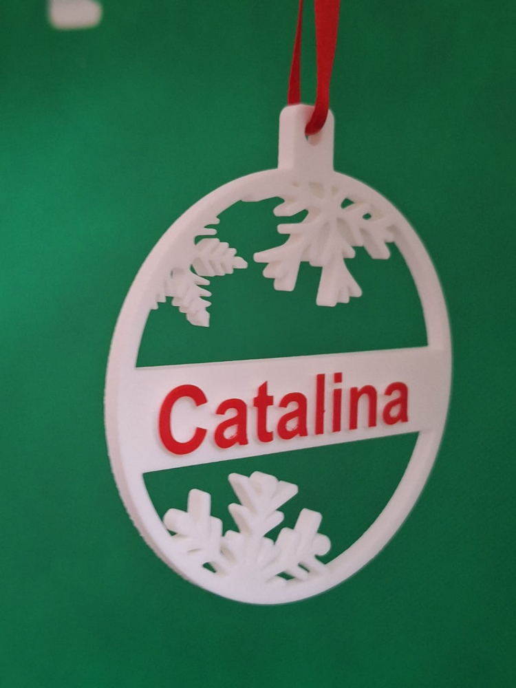 Glob Decorativ Personalizat pentru Crăciun [2]