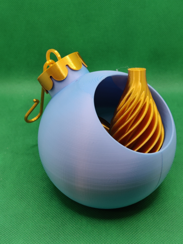 Ornament de Crăciun și Bol de Bomboane Imprimat 3D [4]