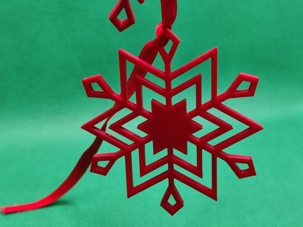 Set 5 decoratiuni fulgi de nea pentru brad [5]