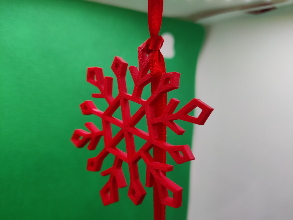 Set 5 decoratiuni fulgi de nea pentru brad [4]