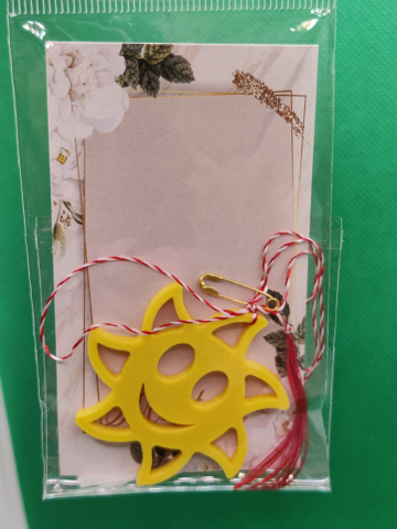 Martisoare - Mărțișor „Soare Zâmbitor” 