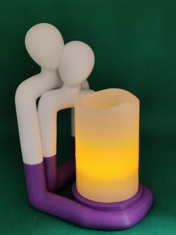 Casa - Decoartiune couple suport lumanare