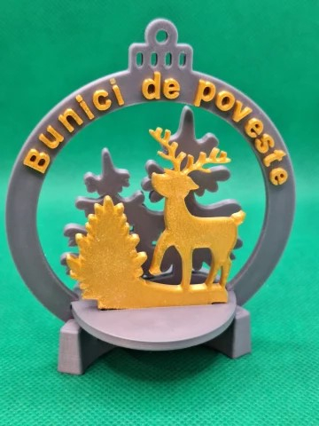 Decorațiune 3D de Crăciun „Bunici de poveste” [1]