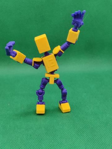 Puzzle - „Lucky 13” Mini Figurină Articulată