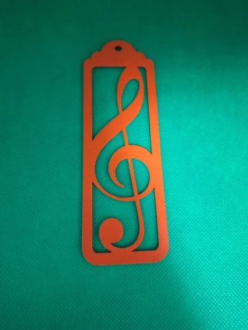 Accesorii - Semn de carte „Cheia Sol”