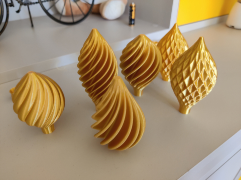 Set 5 globuri pentru brad  [1]