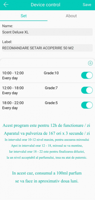 aparat profesional de odorizare si difuzor de arome odora scent deluxe xl [9]