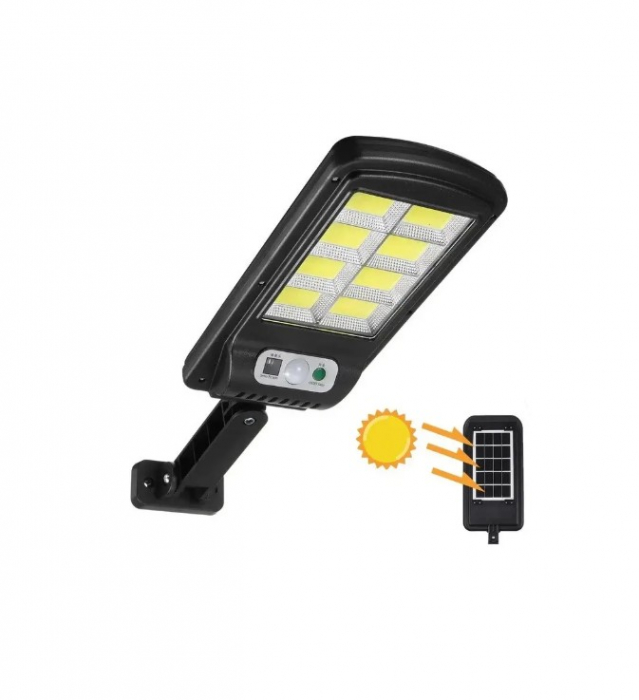 Pachet 5 X LAMPA SOLARA 160 LED COB CU TELECOMANDA + Cadou Surpriza [3]