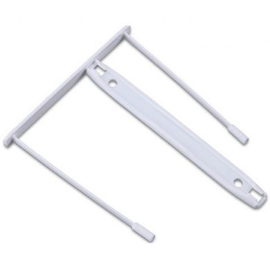 Organizare si arhivare    - Alonje de mare capacitate,din plastic,100 buc/set,Office Q-Connect Z-Clip,alb