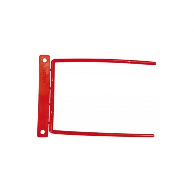 Organizare si arhivare    - Alonje de mare capacitate ,insertie metalica,100 buc/set,Q-Connect, D-Clip, rosu