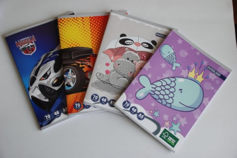 Produse din hartie - Caiet A5 48 file,mate/dictando/velin
