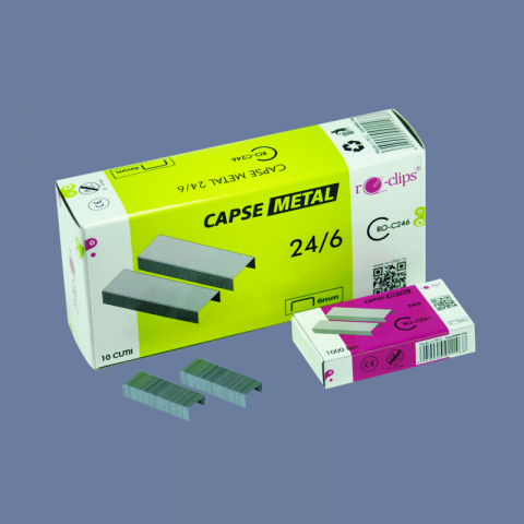 Capse, ace, pioneze - Capse 24/6, RO-CLIPS