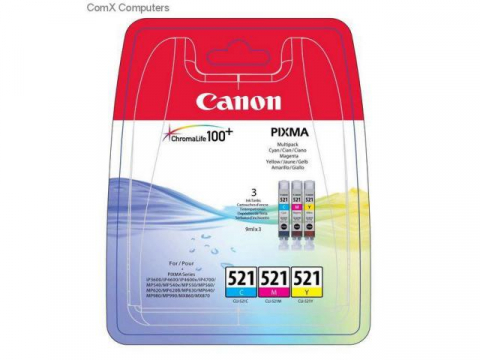 Cartuse & Tonere pentru imprimante - Cartus Color CANON CLI 521 (MP 540), OEM