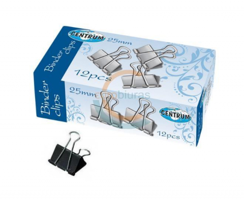 Accesorii pentru birou   - Clips (binder ) 25mm,CENTRUM