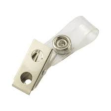 Ecusoane - Clips ecuson cu bretea din plastic mat