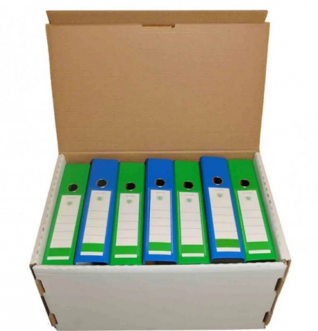  Cutii de arhivare - Container pentru arhivare bibliorafturi, 525x338x306 mm