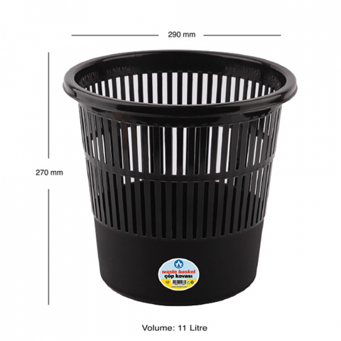  Cos de birou - Cos de birou din plastic, 10 litri, ARK