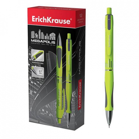 Instrumente de scris - Creion mecanic Megapolis, ERICHKRAUSE, 0.7 mm