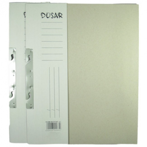  Dosare carton - Dosar carton alb incopciat 1/2