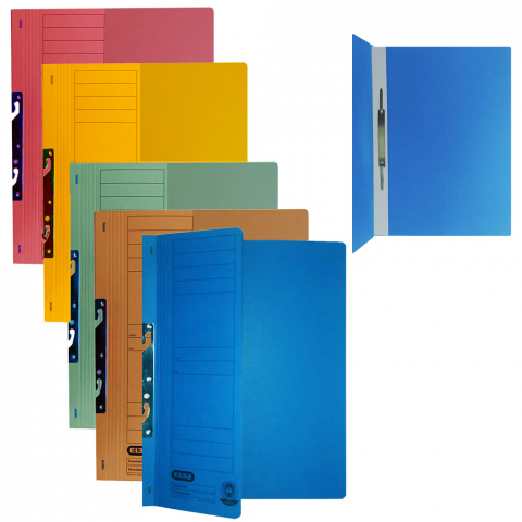  Dosare carton - Dosar carton color incopciat 1/2 ELBA