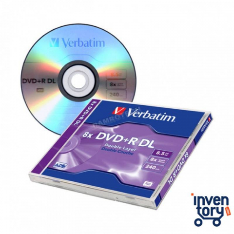 CD/DVD - DVD+R 4.7GB, 16X, VERBATIM,carcasa plastic