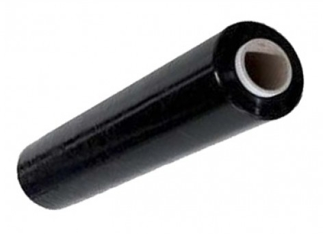 Ambalare  - Folie stretch ( paletat ) neagra, uz manual,23microni, 1.5 kg, ( 1,2+0,3)