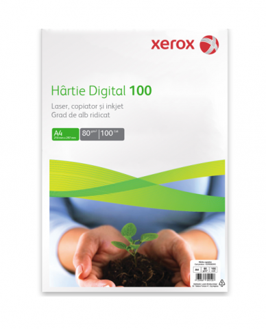 Hartie A4/A3 - Hartie A4 80g/mp, 100 coli/top, XEROX Digital