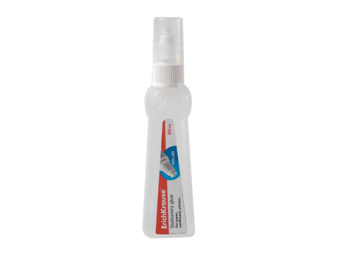 Adezivi, lipiciuri - Lipici lichid,transparent, cu bila, 50 ml, ErichKrause
