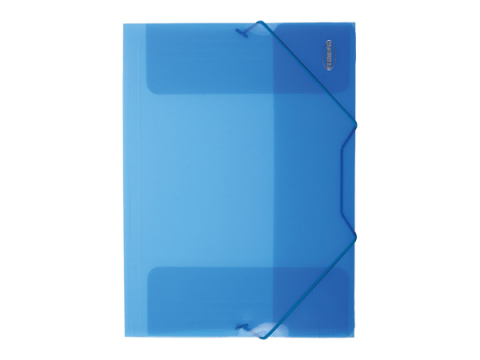  Mape plastic/carton - Mapa plastic A4 1.5 cm, cu elastic, 3 culori semitrasp.0.45mm CENTRUM