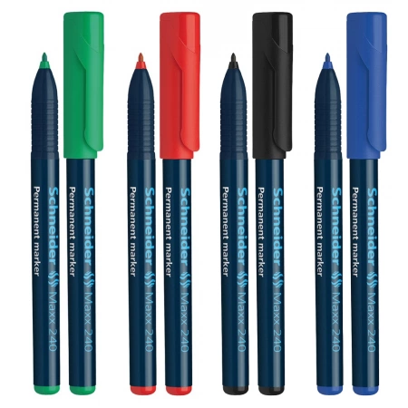 Markere - Marker permanent SCHNEIDER 240, 1-2mm