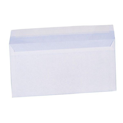 Produse din hartie - Plic DL alb siliconic