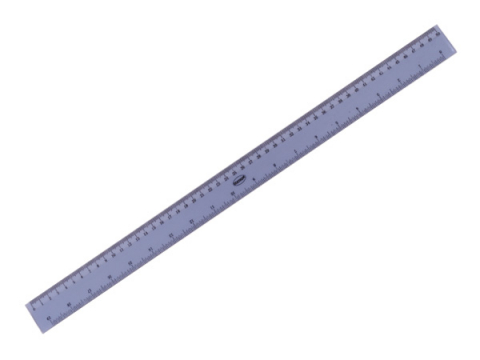  Rigle - Rigla plastic 50 cm, in blister, CENTRUM