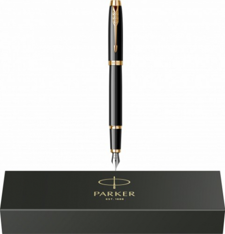  Stilouri - Stilou PARKER IM Royal Black Lacqer GT