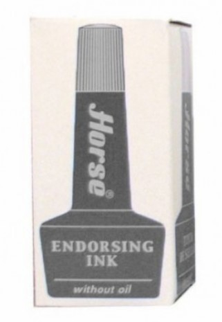 Tus, Tusiere, Indigo - Tus stamplila 30ml,negru, HORSE